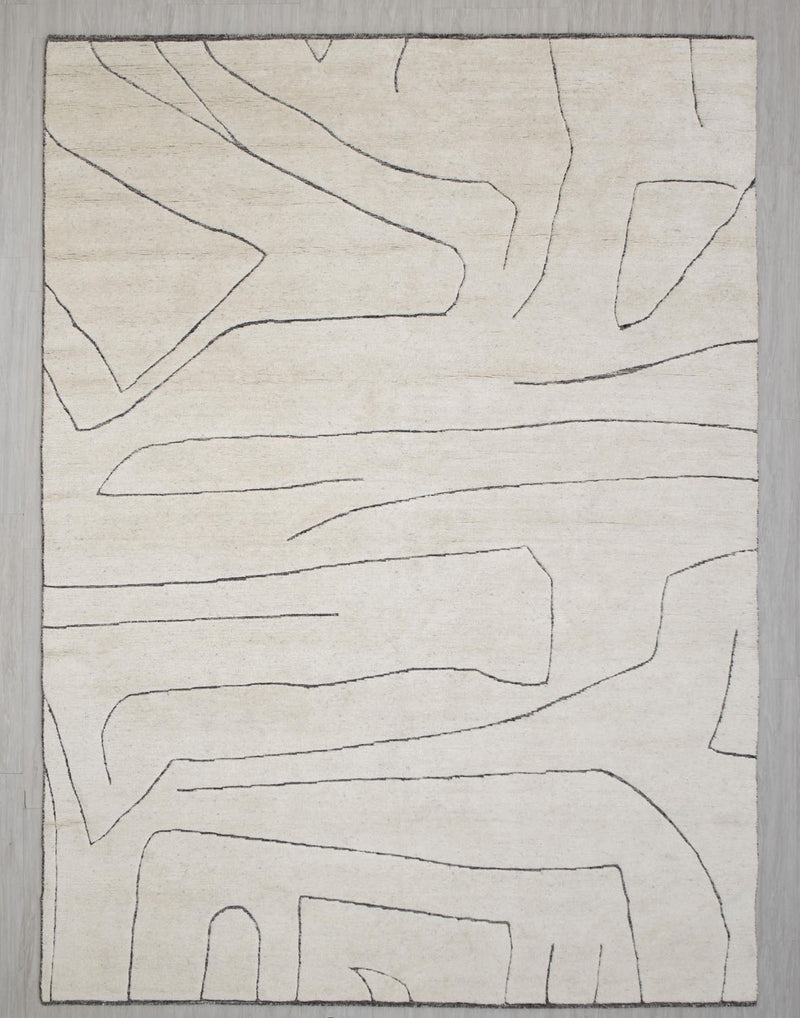 Riley-241, Ivory-Charcoal