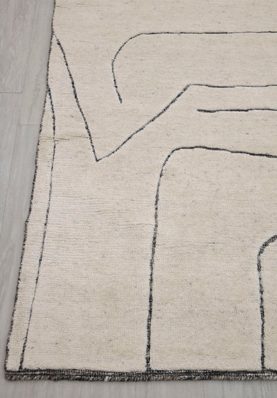 Riley-241, Ivory-Charcoal