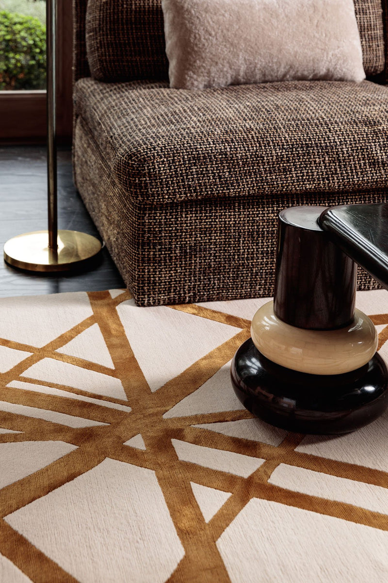 Channels Copper by Kelly Wearstler - The Rug Company